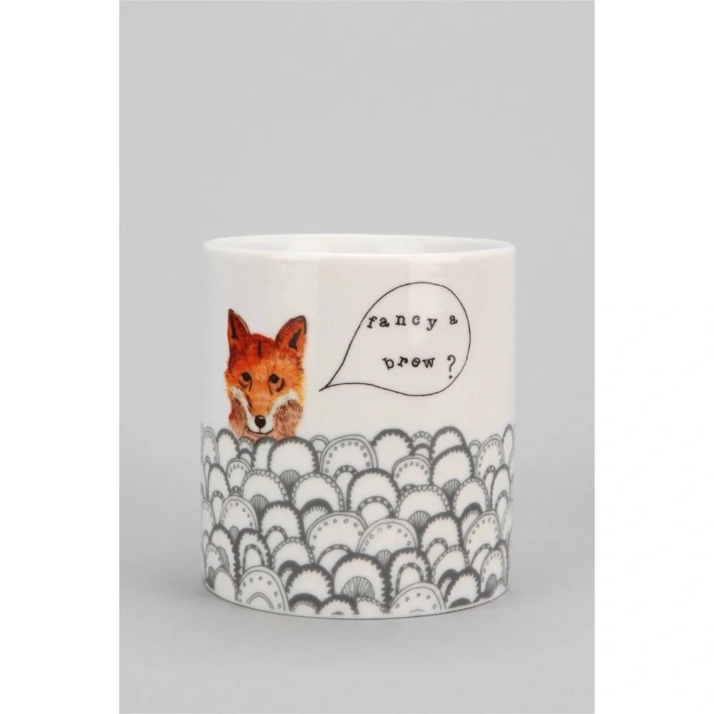 Urban Outfitters Fox Mug